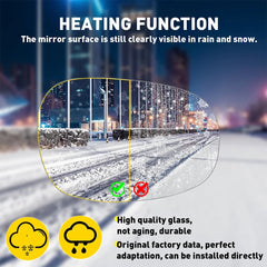 Right Side Mirror Glass Heated For BMW E90 E91 E92 E93 325i 328i 335i 2009-2013 6B93BC-57