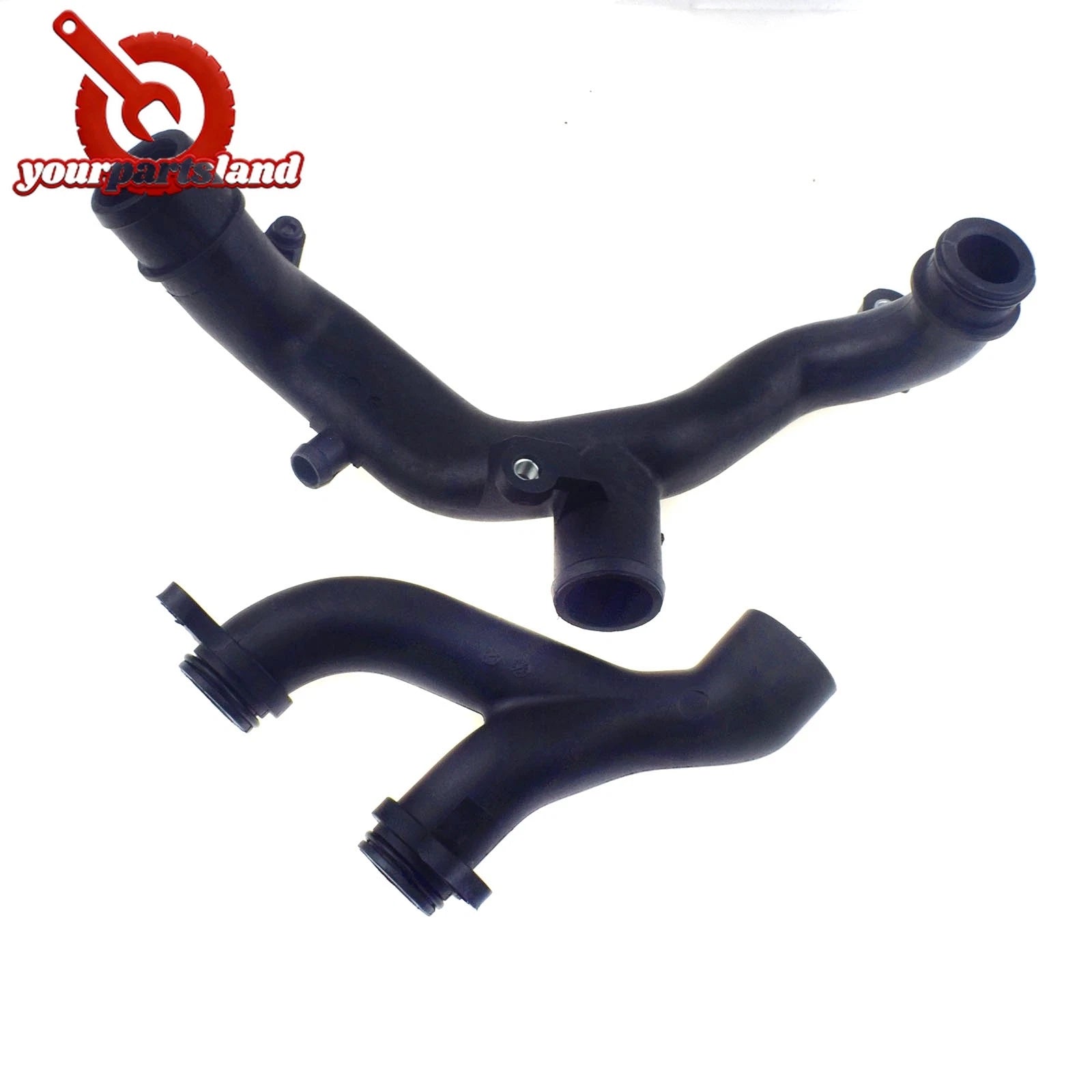 For Jaguar Land Rover 3.0L V6 5.0 V8 Water Coolant Pipe Kit LR092992,LR090630 6B93BC-57