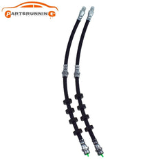 2X Front Brake Line Hose For 2008-2012 Ford Escape 08-11 Mazda Tribute Mercury 6B93BC-57