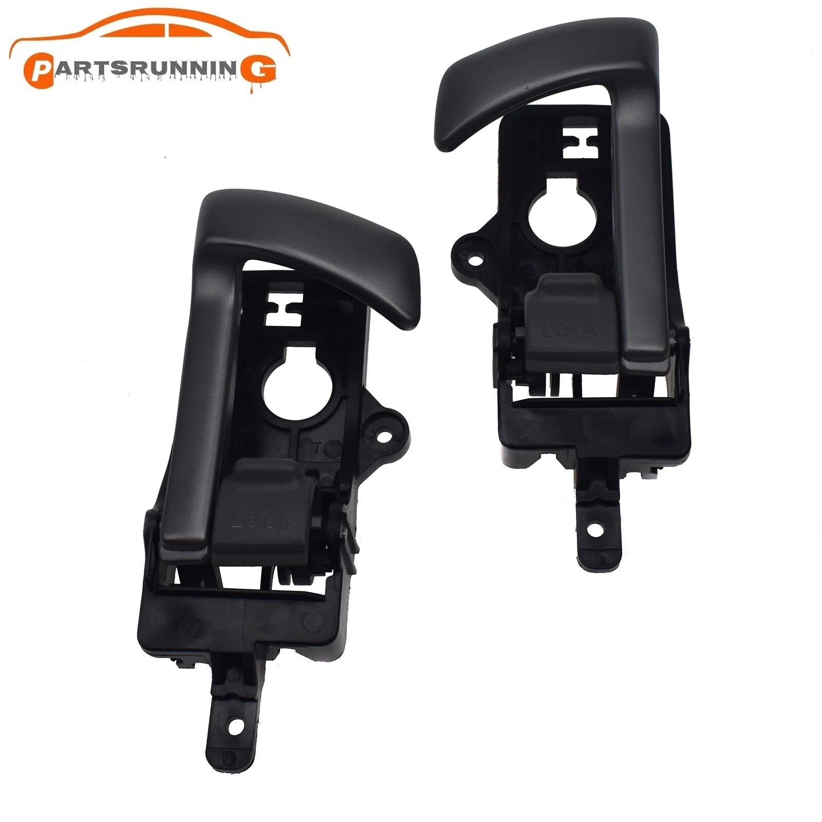 Front/ Rear Gray Right Left Interior Door Handle For 2007-2012 Hyundai Santa Fe 6B93BC-57