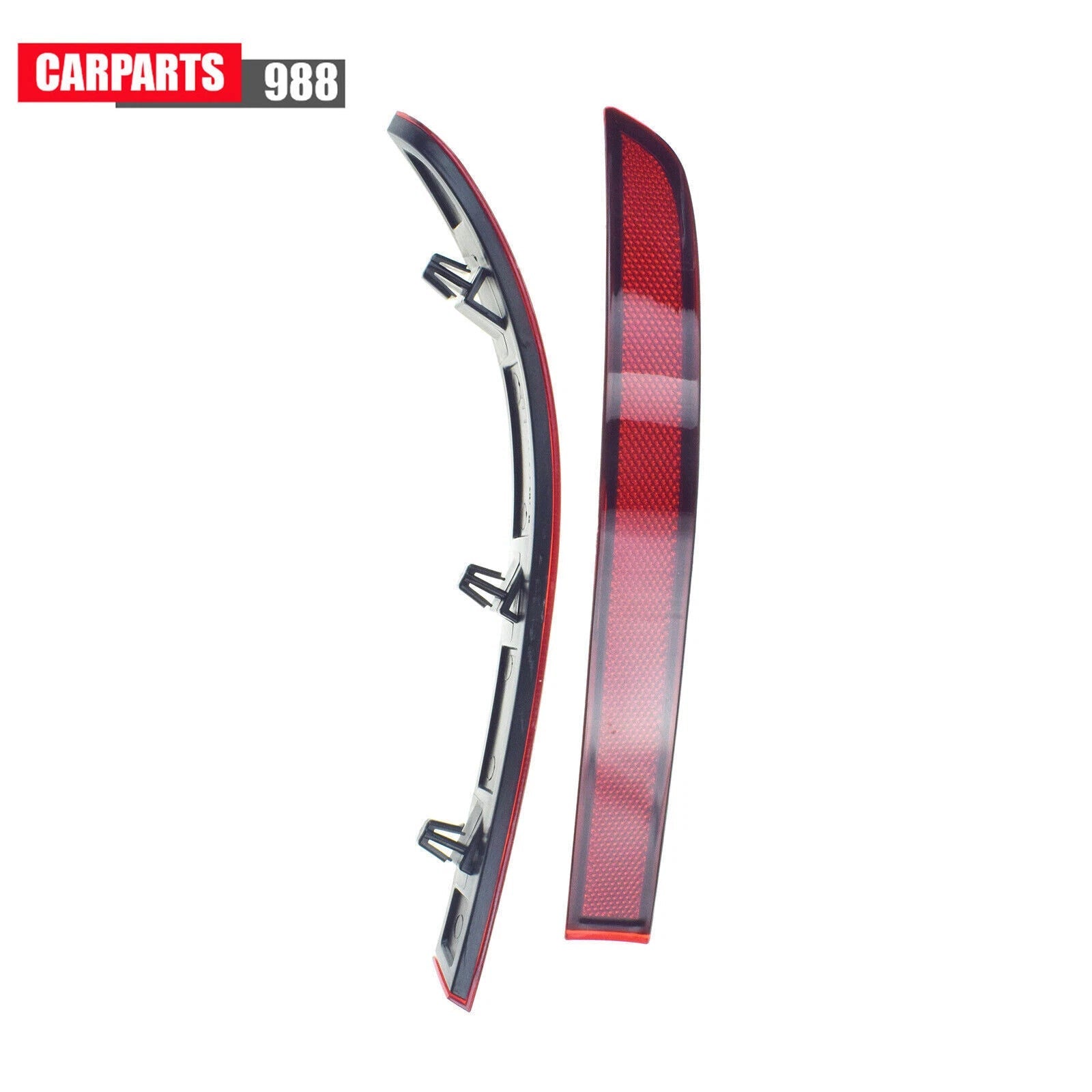 2Pcs Rear Left Right Bumper Reflector for VW Touran 07-10 1T0945105A 1T0945106A 6B93BC-57