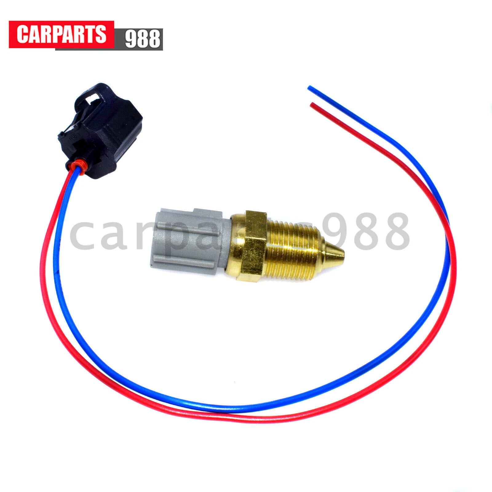 Coolant Temperature Sensor + Pigtail For Ford Lincoln Mazda Mercury F5AZ12A648AB 6B93BC-57