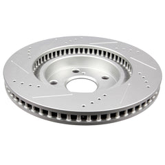 Front Drilled Slotted Brake Rotors Black Pair 2 for Toyota RAV4 Camry Scion tC 6B93BC-57