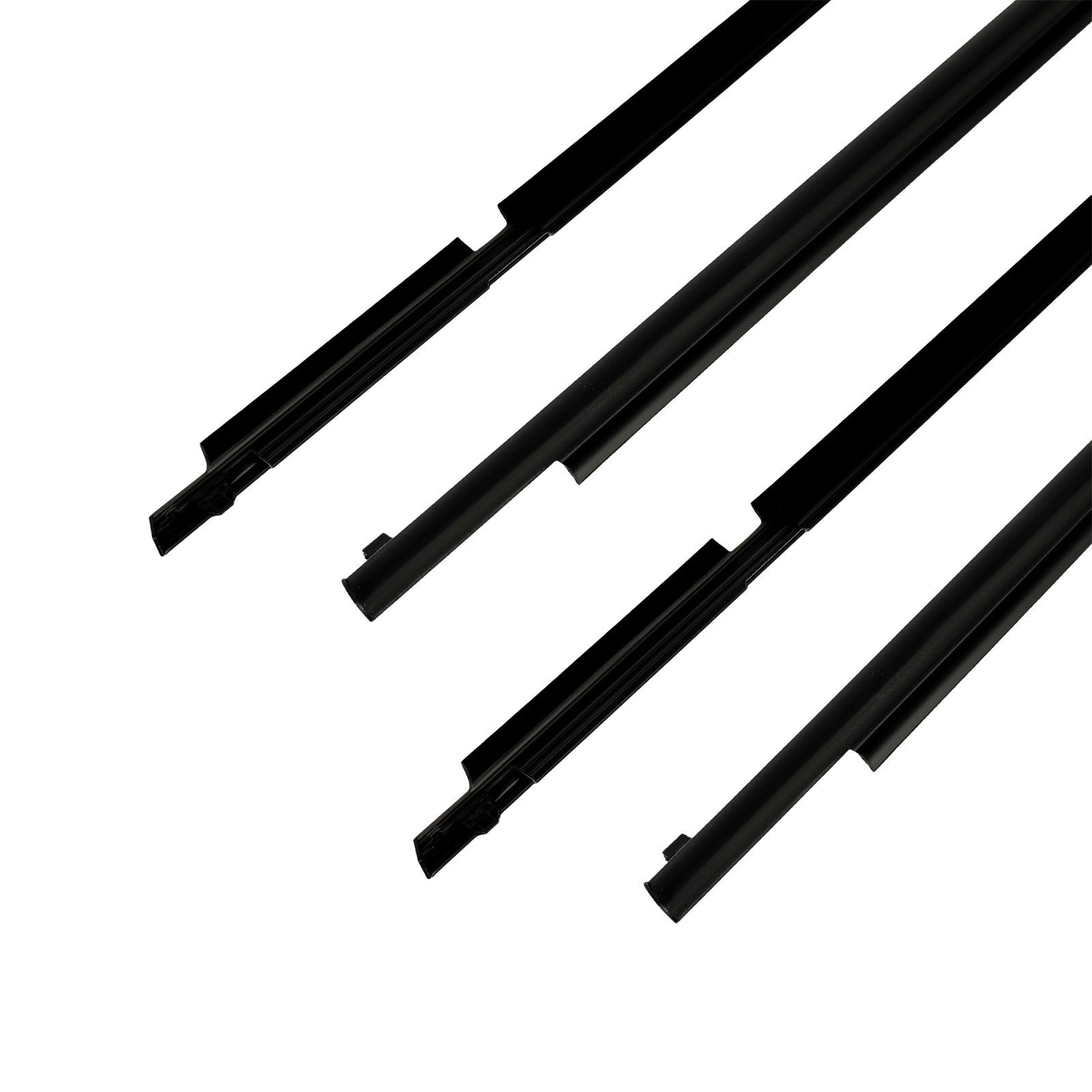 For 2006-2008 Toyota Rav4 Front & Rear Door Window Seal Belt Molding 6B93BC-57