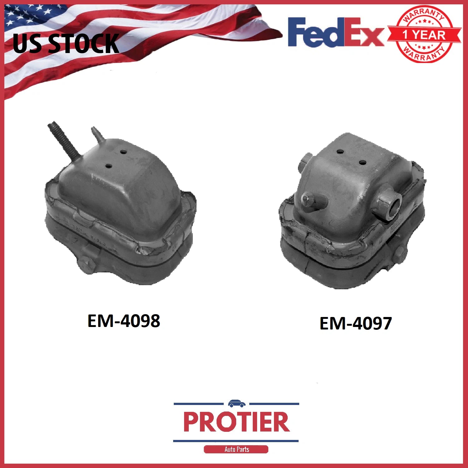 Motor Mount Set for Ford Expedition F150 Lincoln Navigator 4.6L 5.4L 6B93BC-57