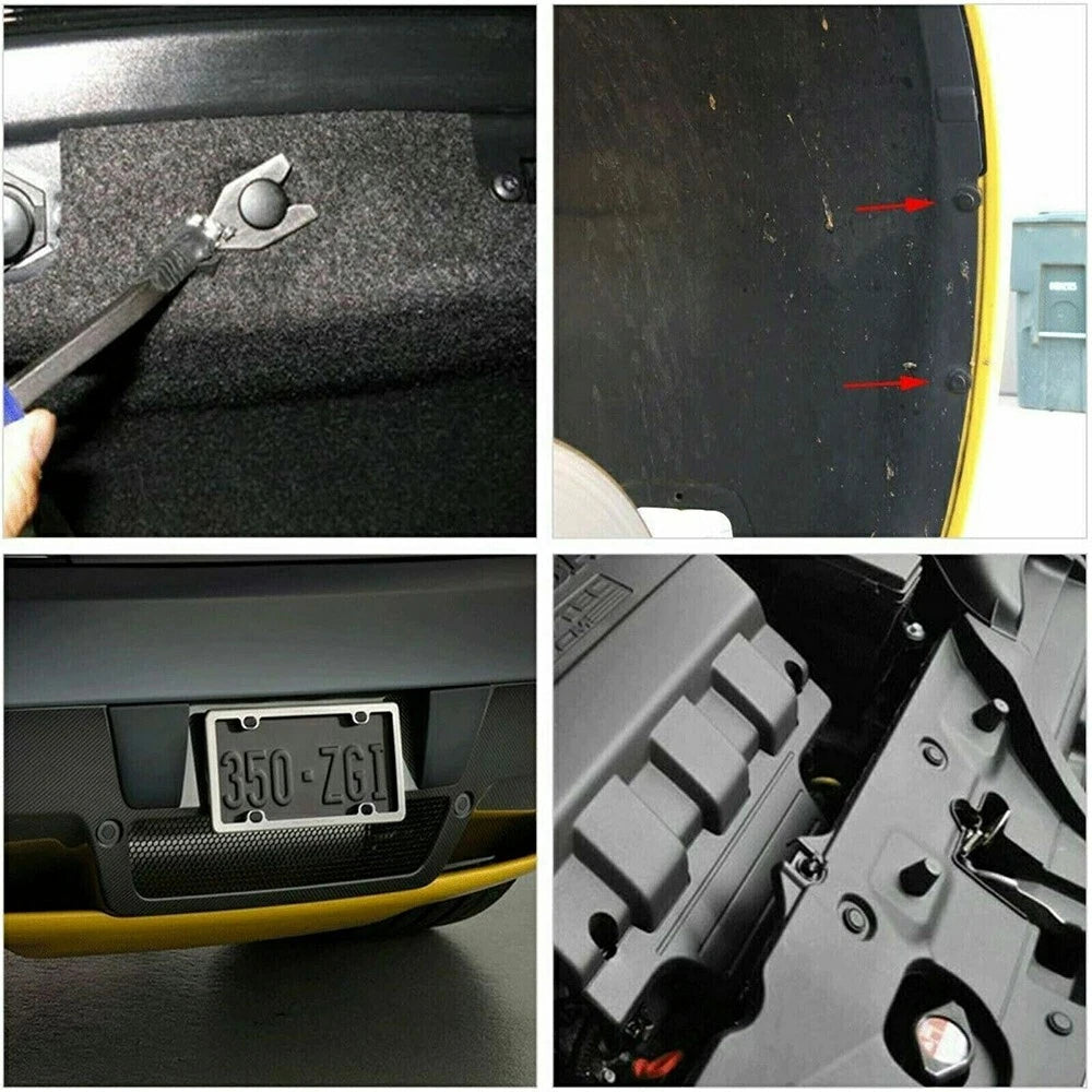 100 PCS Bumper Fender Hood Moulding Garnish Grille Retainer Clip For Honda,Acura 6B93BC-57