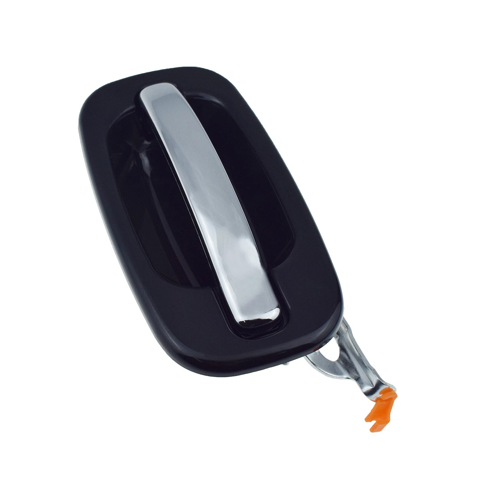 Rear Left Black w/Chrome Lever Door Handle for 99-06Silverado Tahoe Sierra Yukon 6B93BC-57
