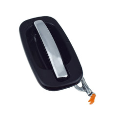 Rear Left Black w/Chrome Lever Door Handle for 99-06Silverado Tahoe Sierra Yukon 6B93BC-57