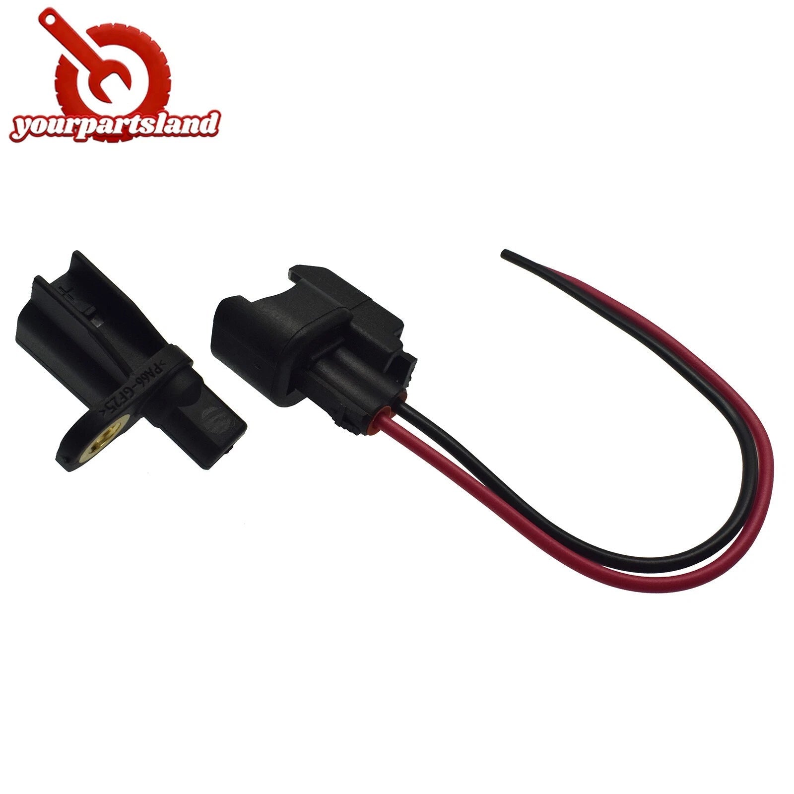 ABS Wheel Speed Sensor W/ Plug Rear for Volvo C30 Ford Lincoln Jaguar 1223622 6B93BC-57