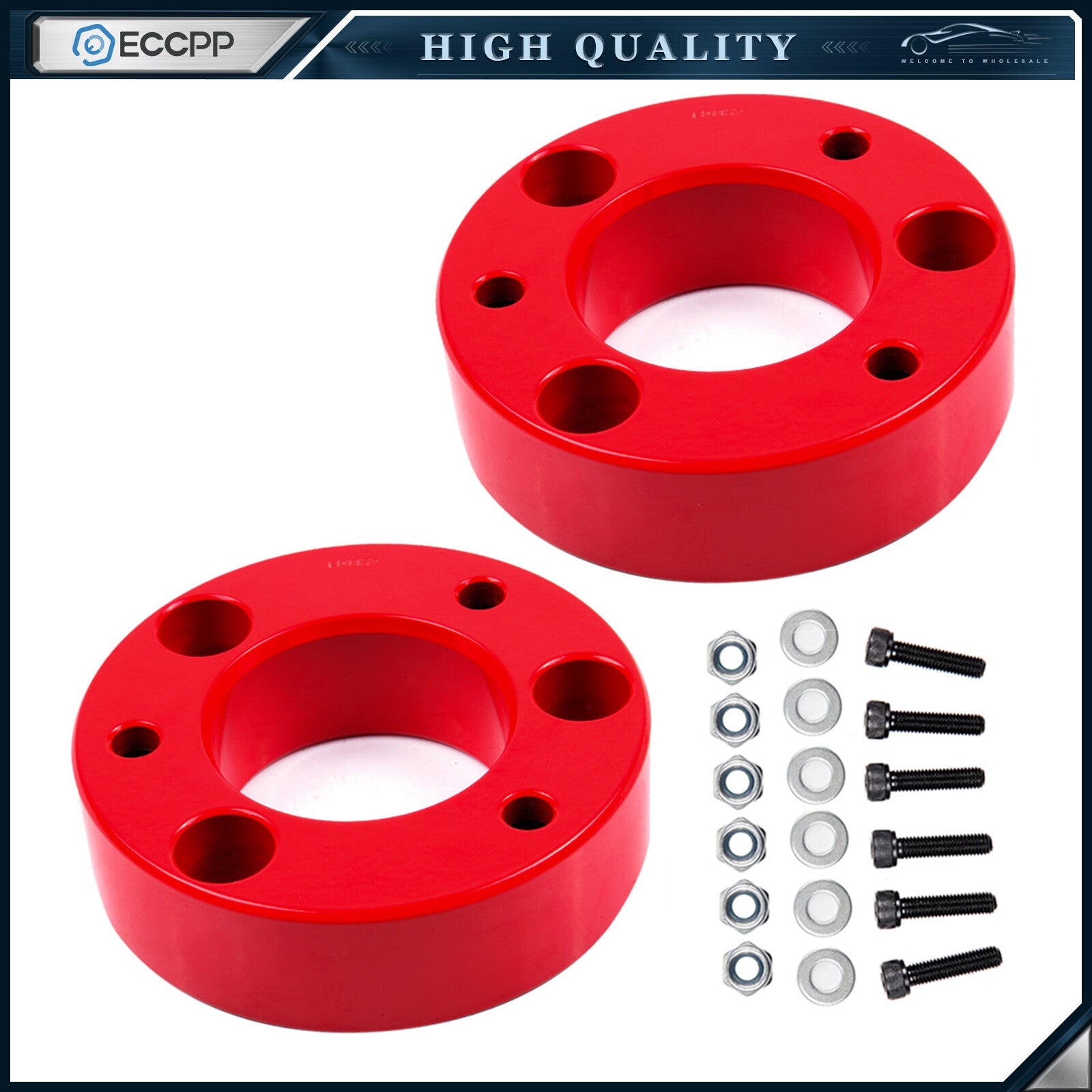 2.5" Front 2" Rear Leveling Lift Kit & 4X Struts Shocks For Ford F-150 4WD 04-08 6B93BC-57