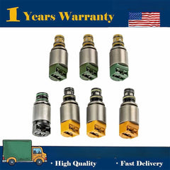 7x 6HP19 6HP26 6HP32 TRANSMISSION SOLENOID KIT Fit FOR BMW X3 X5 AUDI A6 A8 Q7 6B93BC-57
