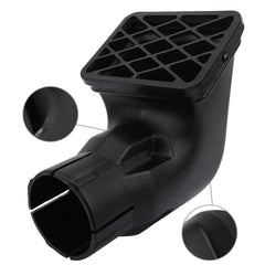 Black 3.5" Auto Air Ram Snorkel Head Top For TOYOTA Landcruiser VDJ76/78/79 6B93BC-57