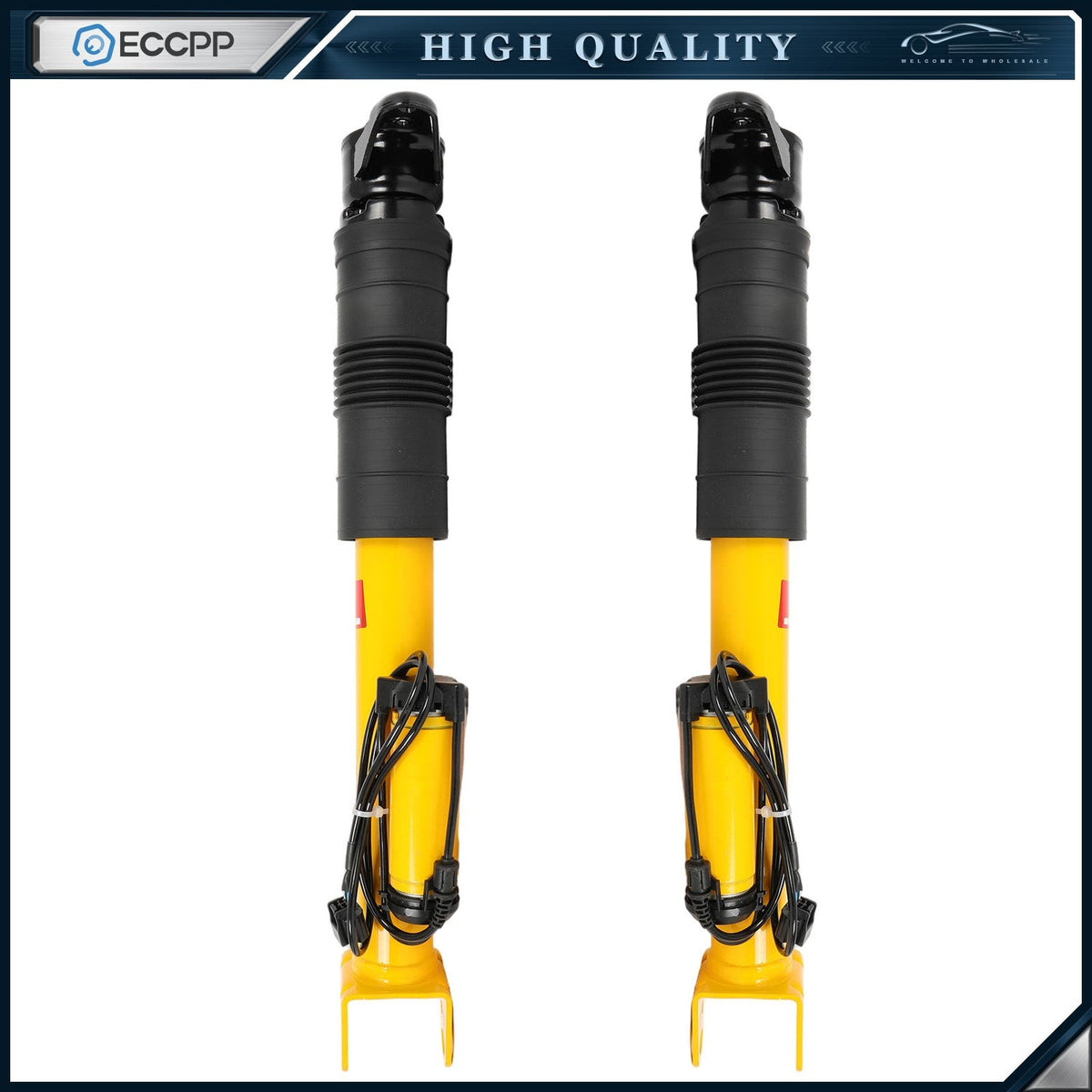 Rear Pair Shock Struts Assembly Electric For 2012-2015 Jeep Grand Cherokee SRT8 6B93BC-57