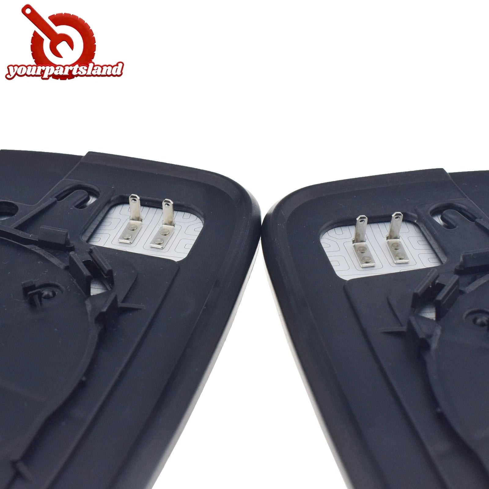 2PC Mirror Glass W/ Plate Heated For Toyota RAV4 2006-2012 8796142790 8793142890 6B93BC-57