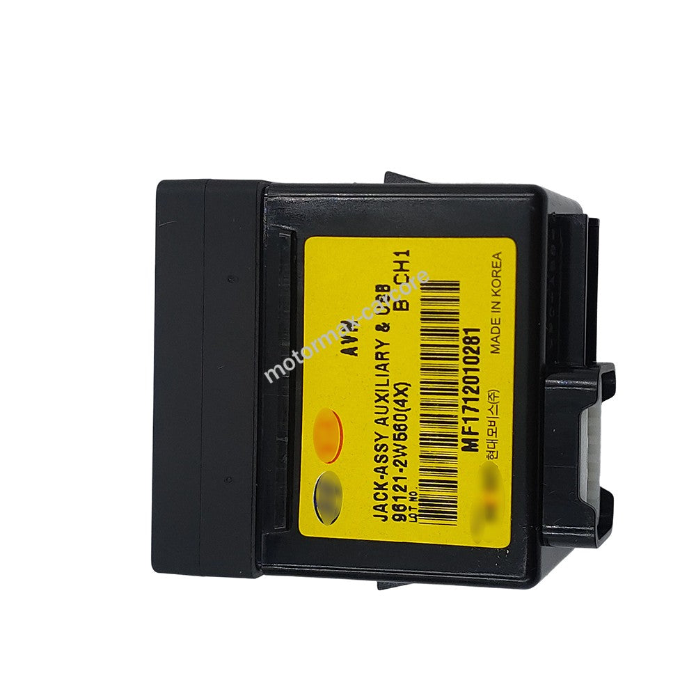 Auxiliary & USB Jack Assembly For 2016-2018 Hyundai Santa Fe 3.3L 961212W5604X 6B93BC-57