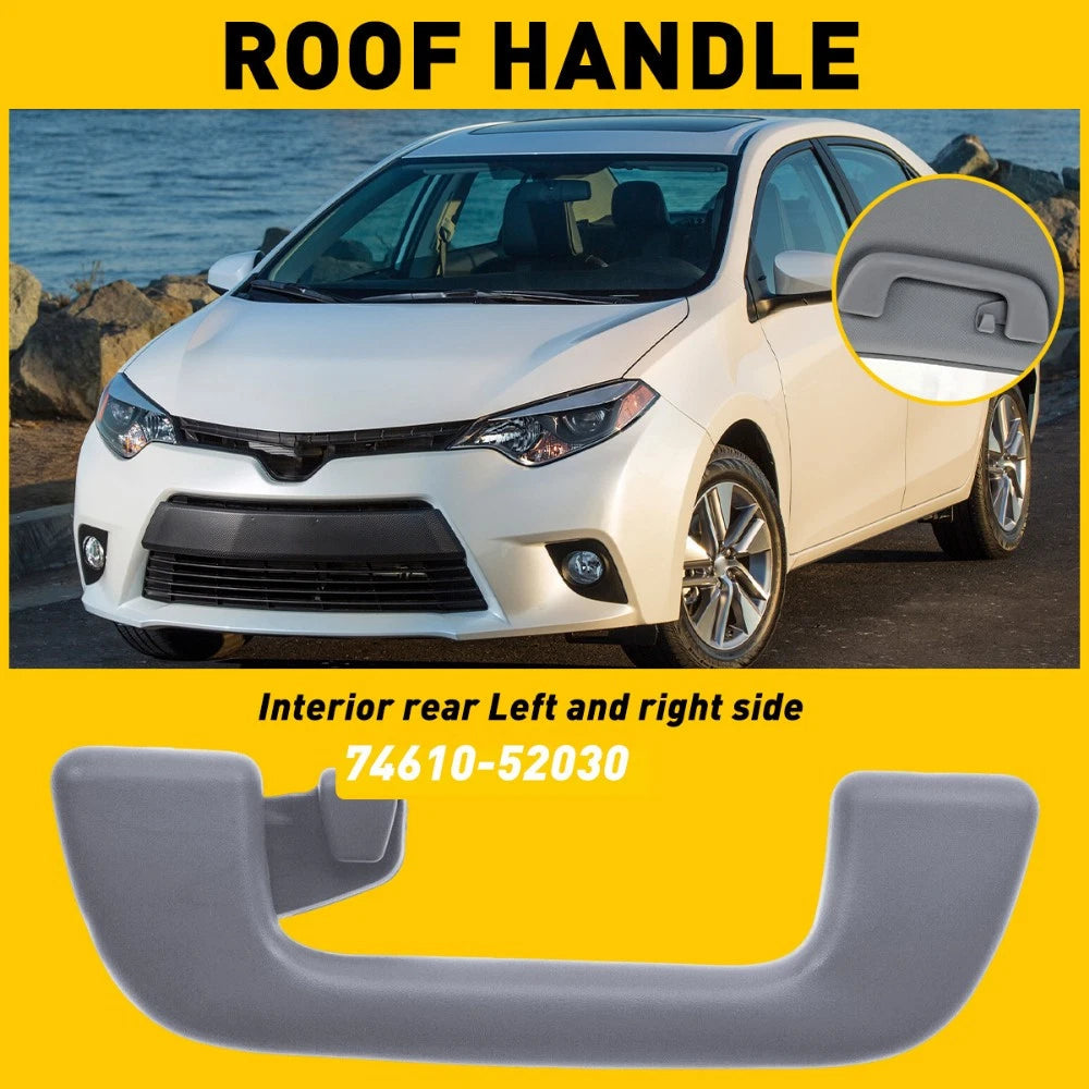 2Set Rear Right Left Inner Roof Pull Handle For Grab Toyota Corolla 74610-52030 6B93BC-57