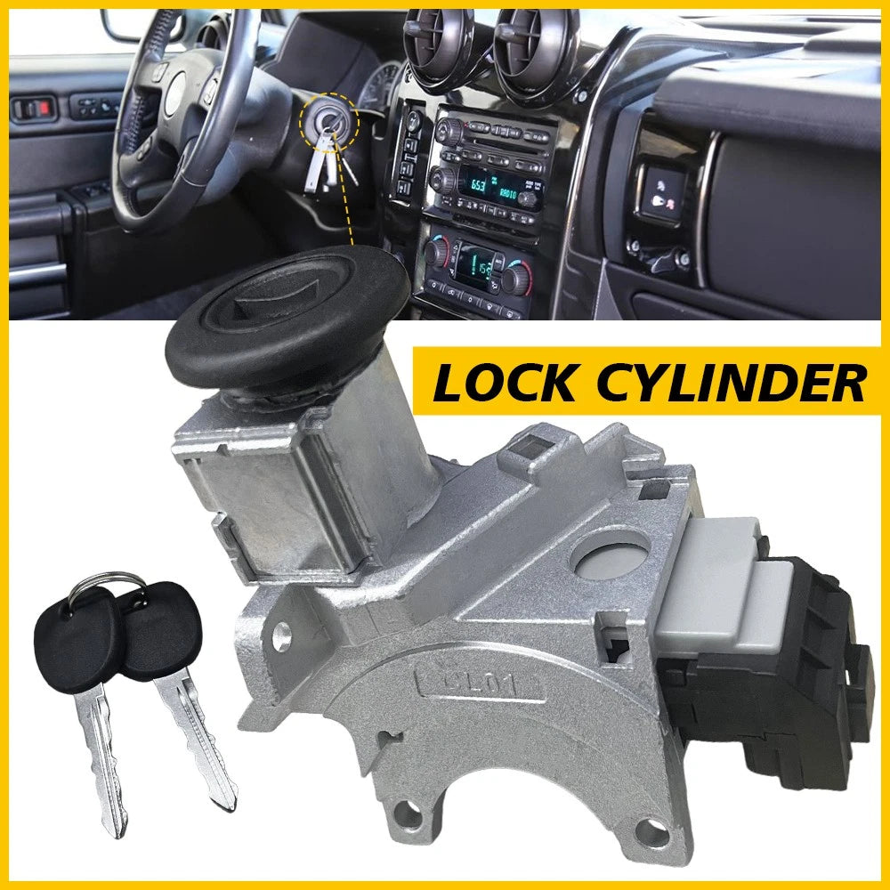 Ignition Lock Cylinder Housing With Passlock Sensor Replace For GMC 88965342 EOA 6B93BC-57