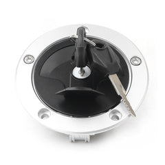 Fuel Gas Tank Cap Lock with Keys for Kawasaki Concours 14 ZG1400 2008-2022 Z750 6B93BC-57