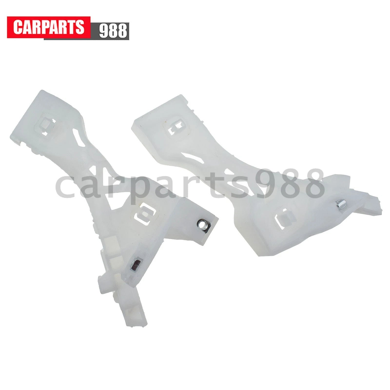 White Front Bumper Bracket Left /Right For 2003-08 Mazda 3 Hatchback BP4K-50-0U1 6B93BC-57