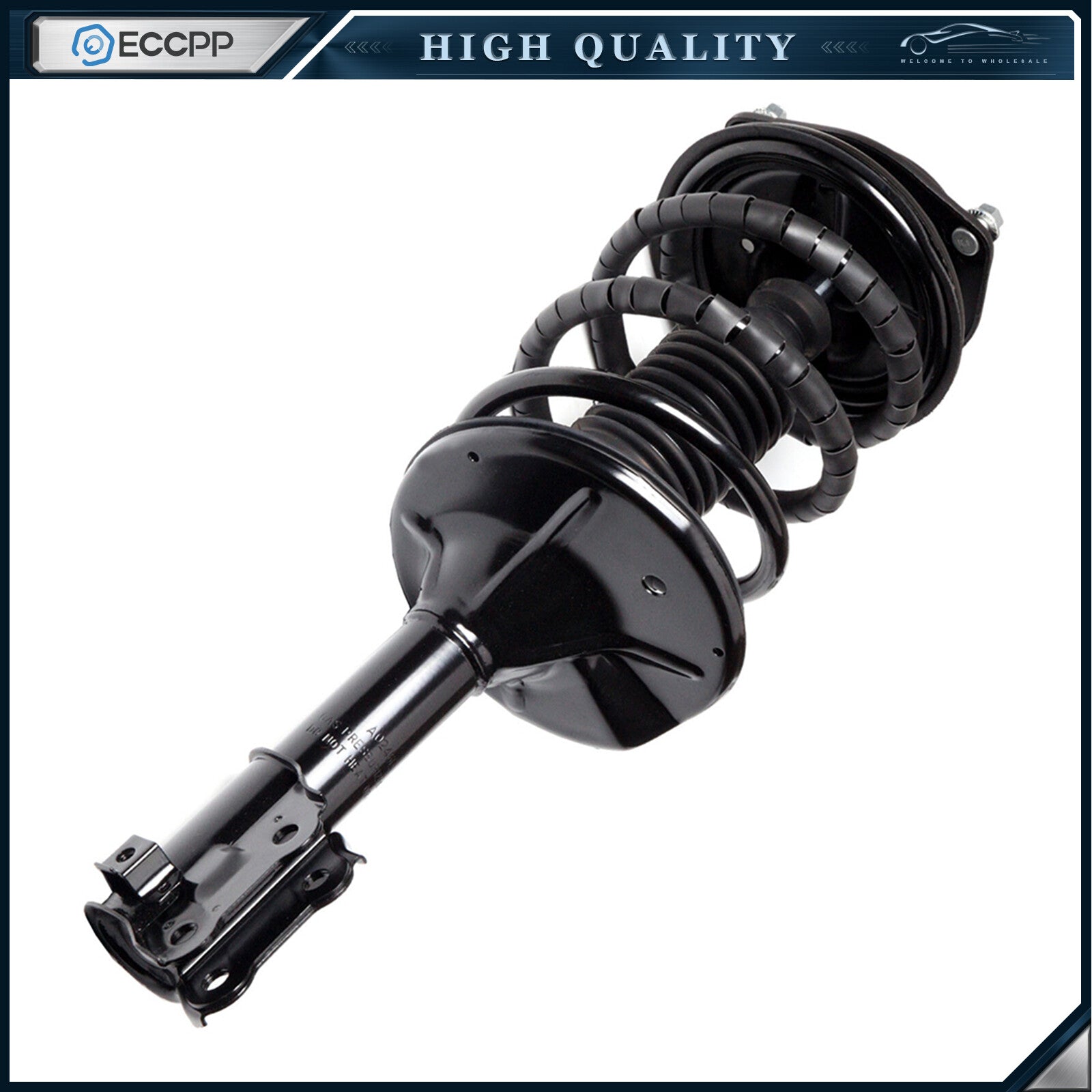 For Hyundai Elantra 2000-06 (2) Front Complete Struts & (2) Rear Shock Absorber 6B93BC-57