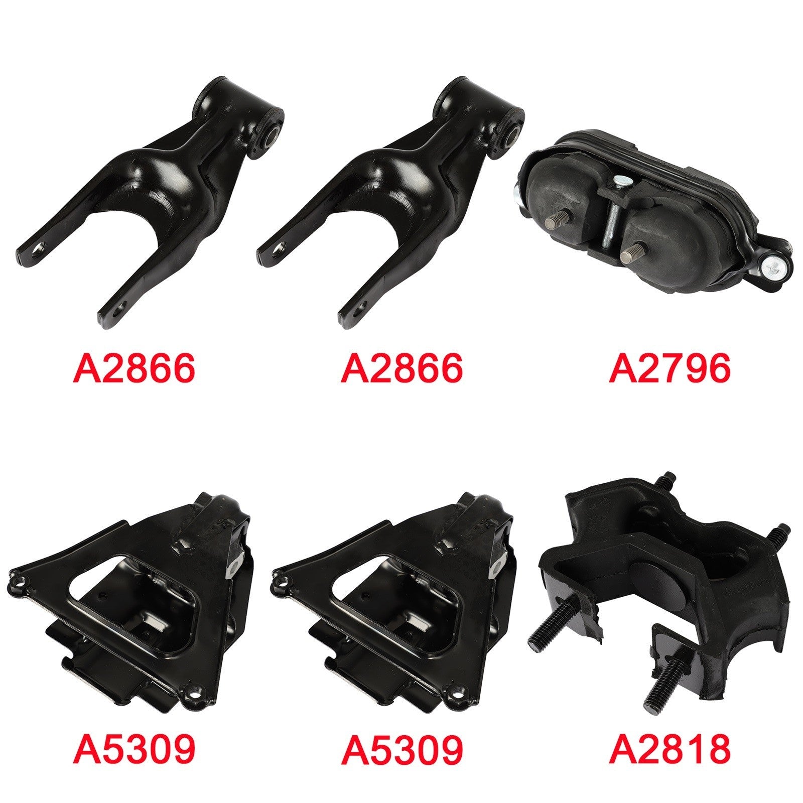 6PCS Engine & Trans Mount Set for 1997 1998 1999 2000 2001-2004 Regal V6 3.8L KOEEP