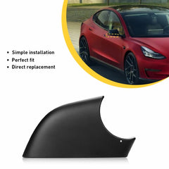 For 2017-2022 Tesla Model 3 Right Side Rearview Lower Mirror Cover Holder Black 6B93BC-57