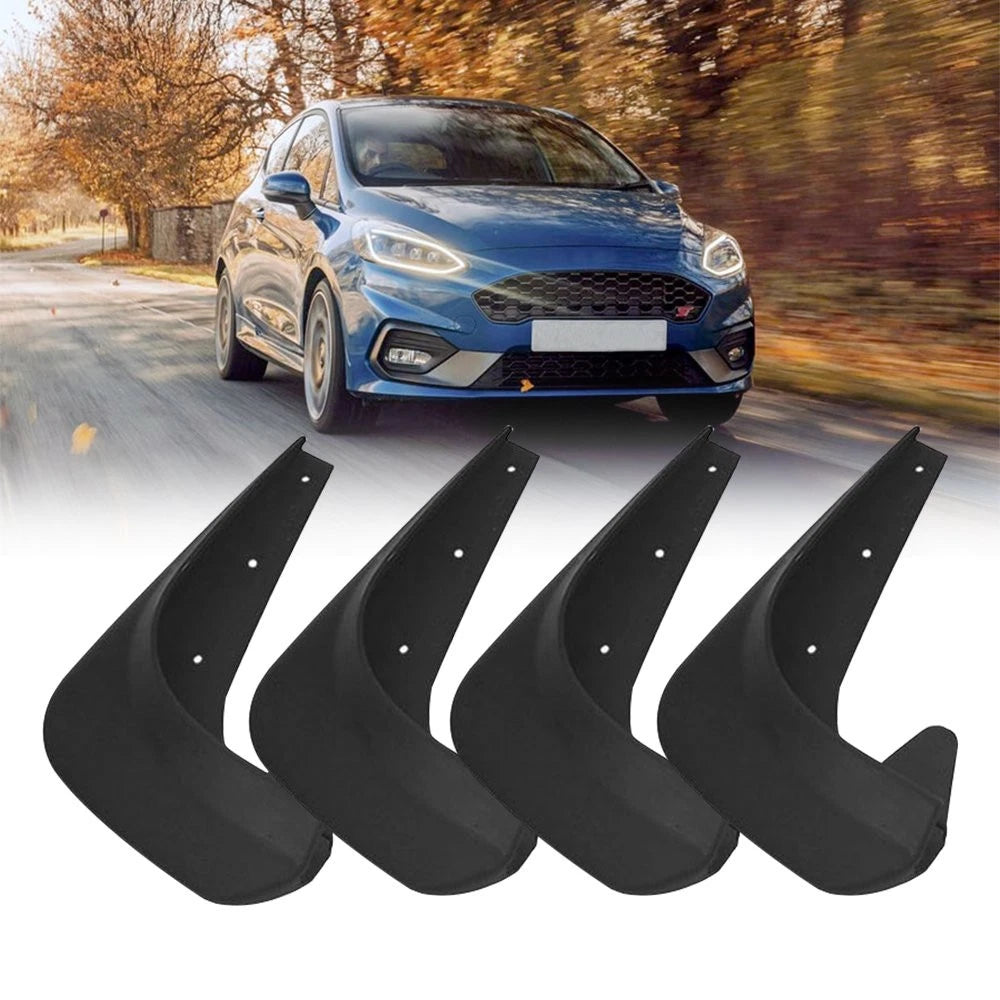 4PCS Universal Car solid Wearing Mud Flaps Splash Guards Front Rear Fender 6B93BC-57
