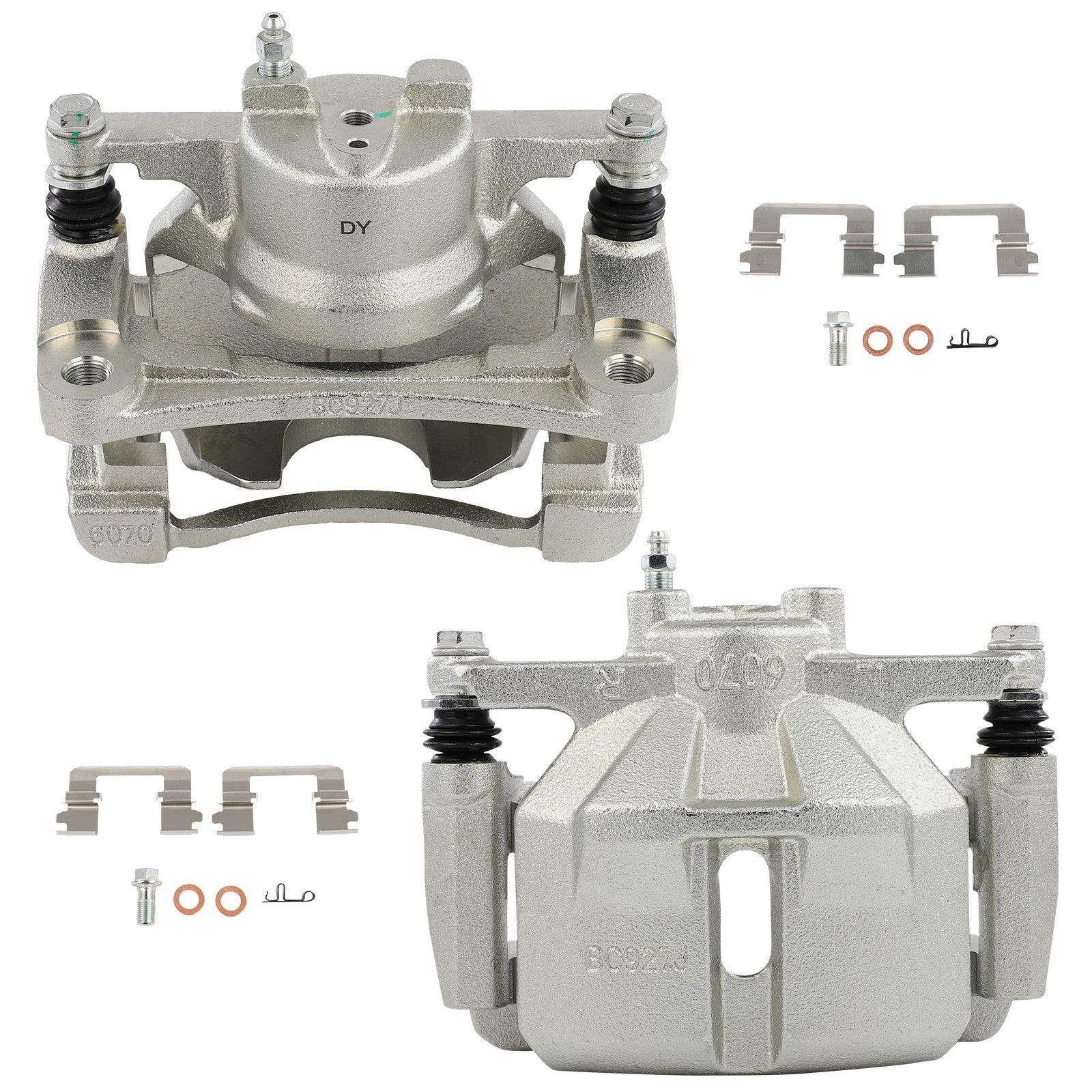 Front Left Right Brake Calipers 2Pcs For 2013-2022 Mazda Cx-5 19B7120 19B7121 6B93BC-57