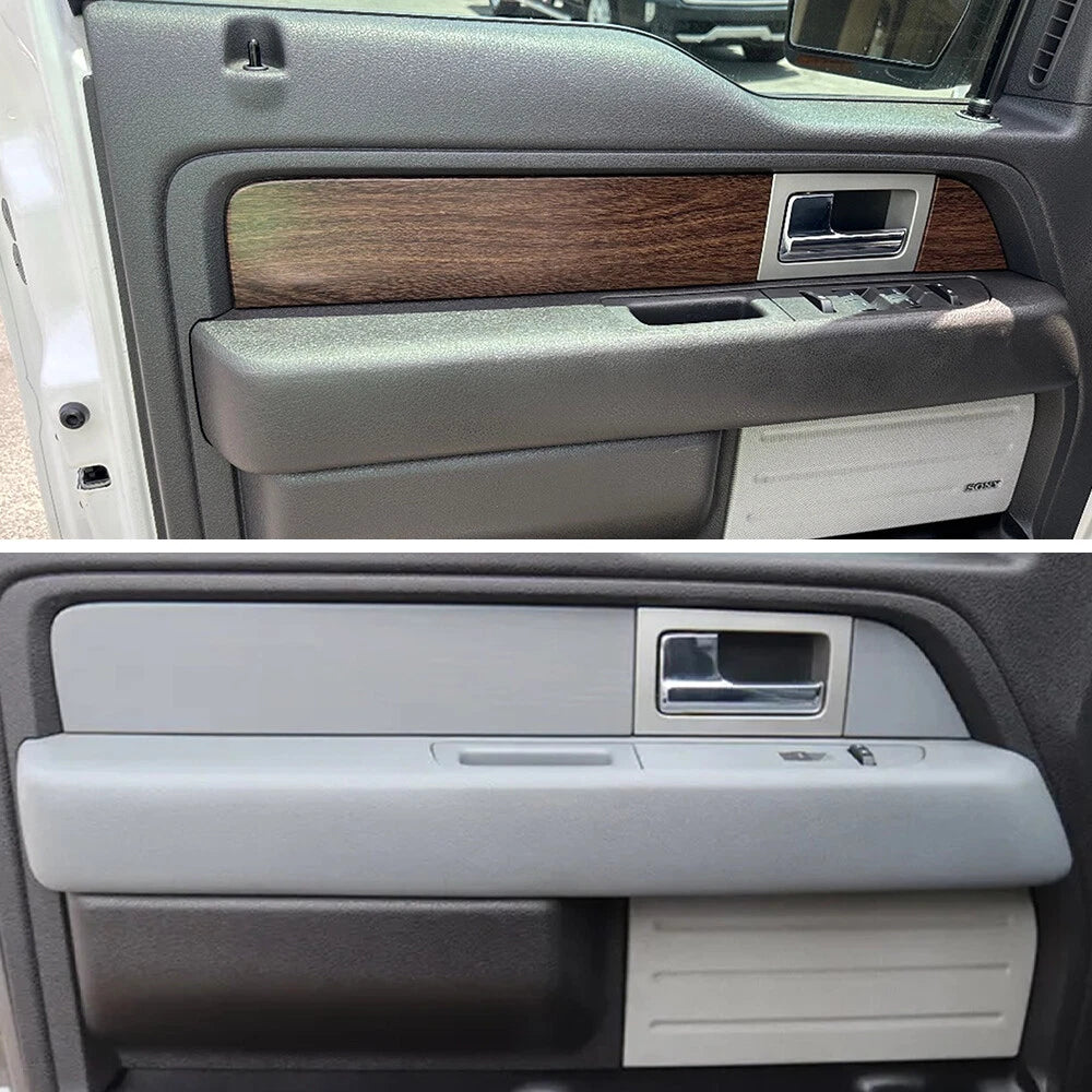 Interior Door Handle For Ford 2009-2014 F-150 Power Lock Driver Side Silver EOA 6B93BC-57
