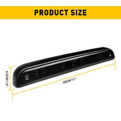For 94-96 Ford F150 F250 BRONCO 3rd Third Brake Light Smoke LED Rear Cargo Lamp 6B93BC-57