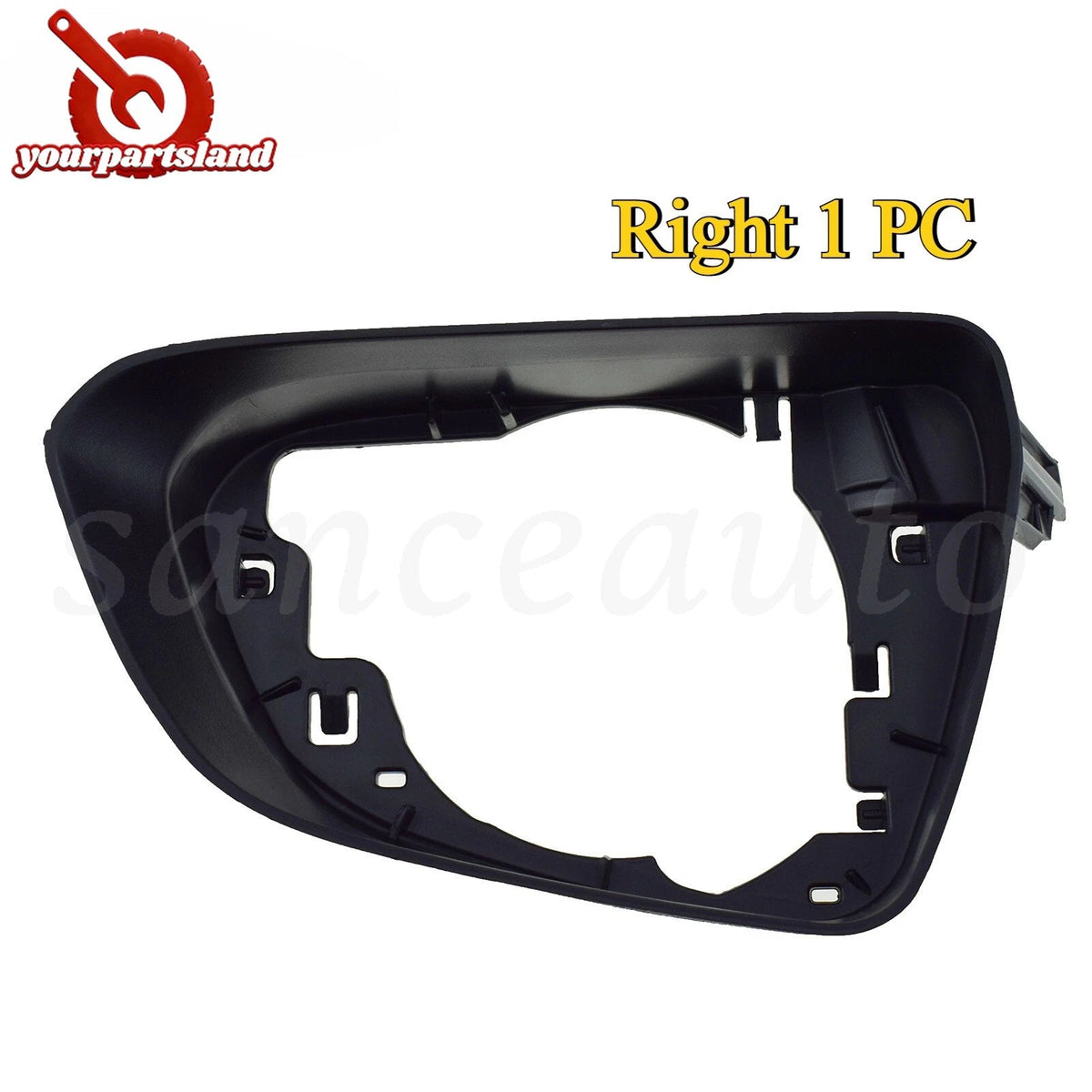 2287.3026 For Tesla MODEL 3 2017-2023 Right Door Exterior Mirror Supporting Ring 6B93BC-57