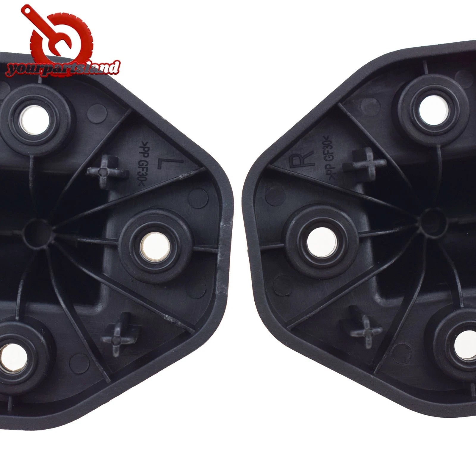 Rear LH/RH Trunk Cargo Cover Bearing Block Support For Porsche Cayenne 2018-2024 6B93BC-57