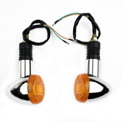 2pcs Motorcycle Turn Signal Indicator Light Blinker for kawasaki Suzuki Honda US