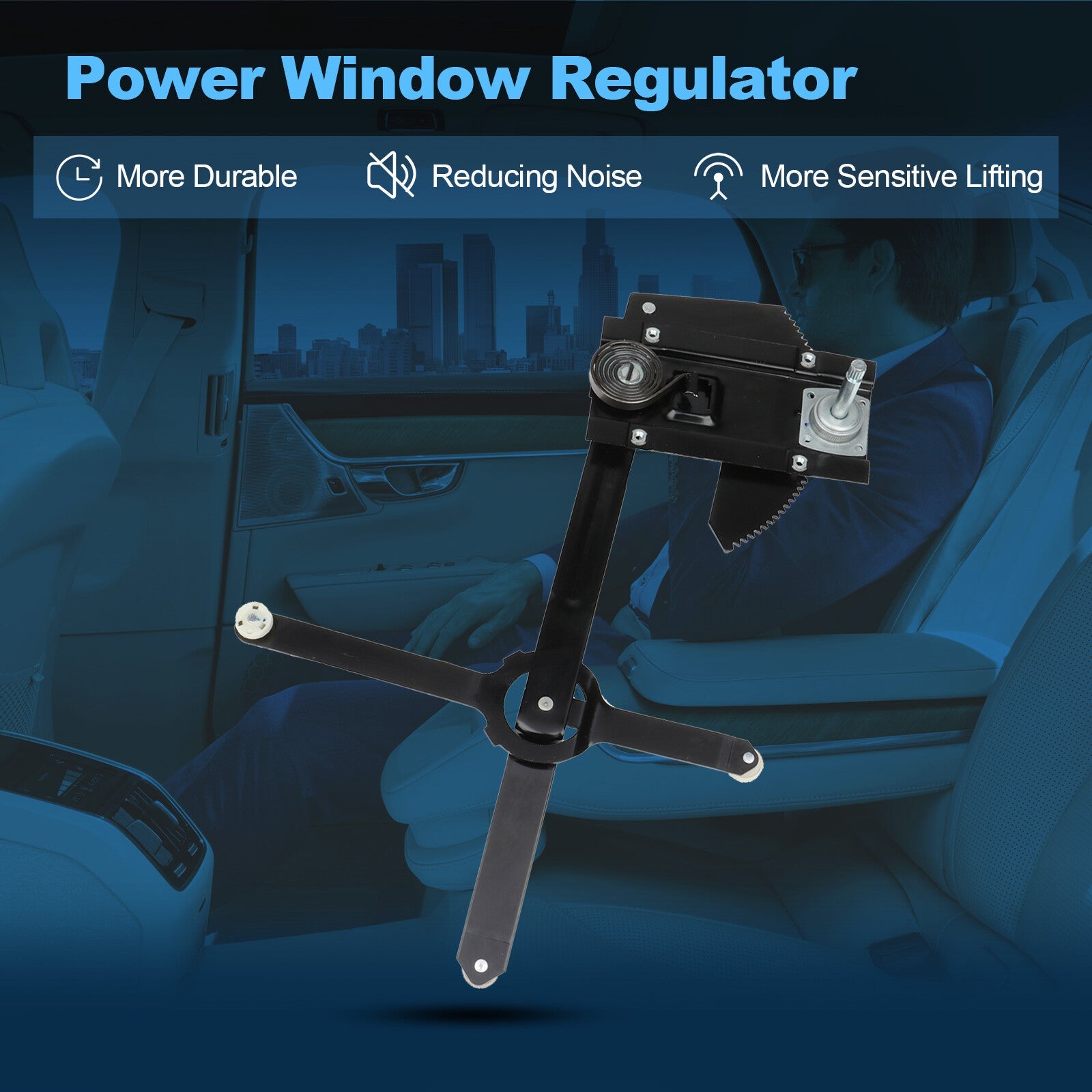 For Chevy Blazer Full Size Front Right Manual Window Regulator without Motor 6B93BC-57