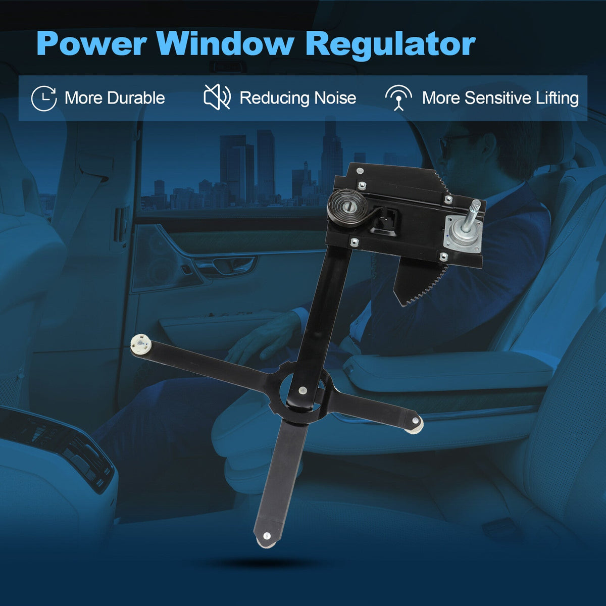 For Chevy Blazer Full Size Front Right Manual Window Regulator without Motor 6B93BC-57