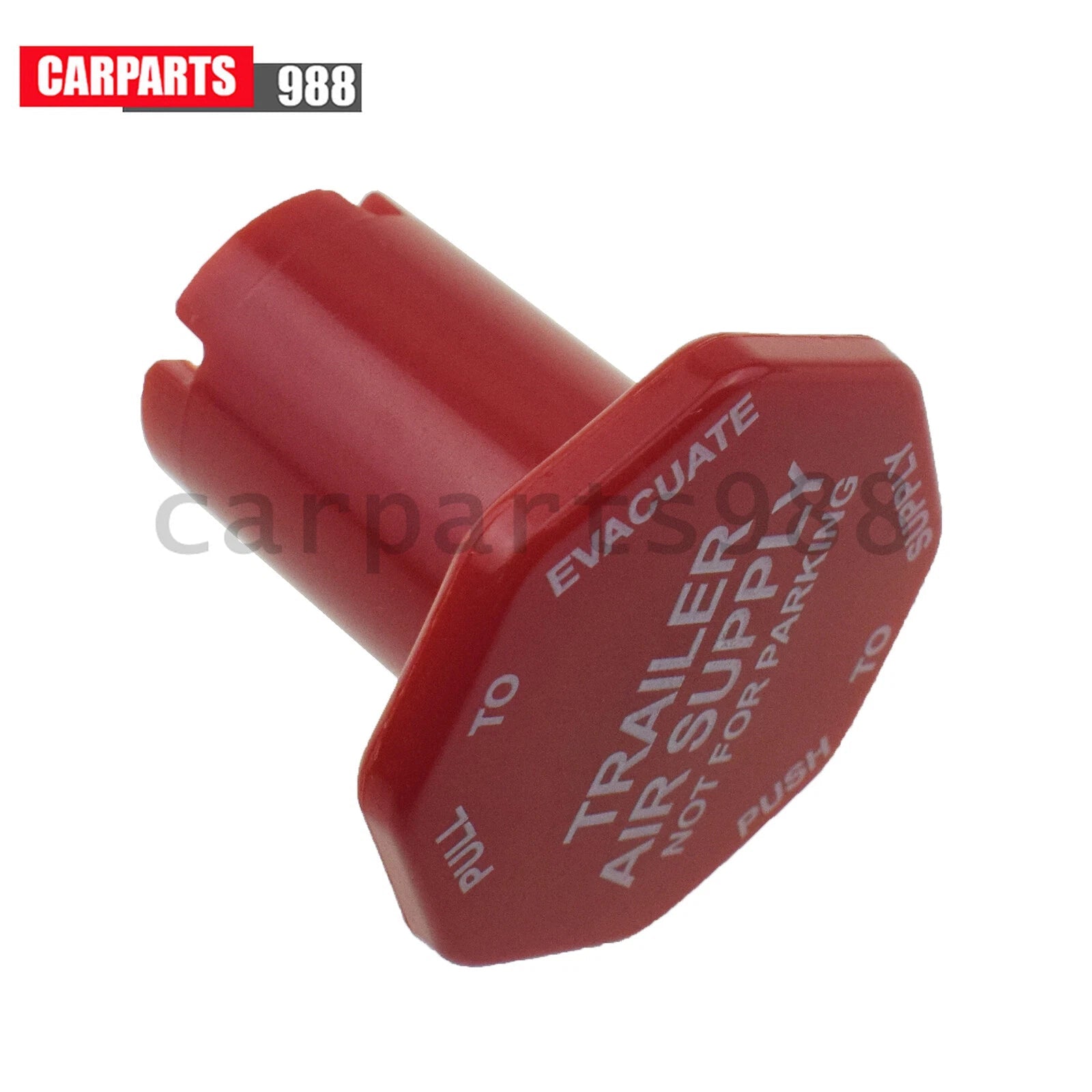 MV3 Red Parking Brake Red Trailer Air Supply Knob 802627 298817 6B93BC-57