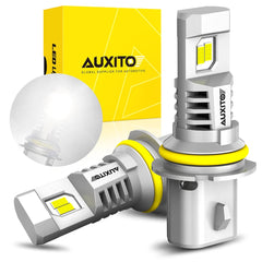 AUXITO 9007 HB5 LED Headlight Bulbs High Low Beam 6500K White Super Bright M6 EA AUXITO