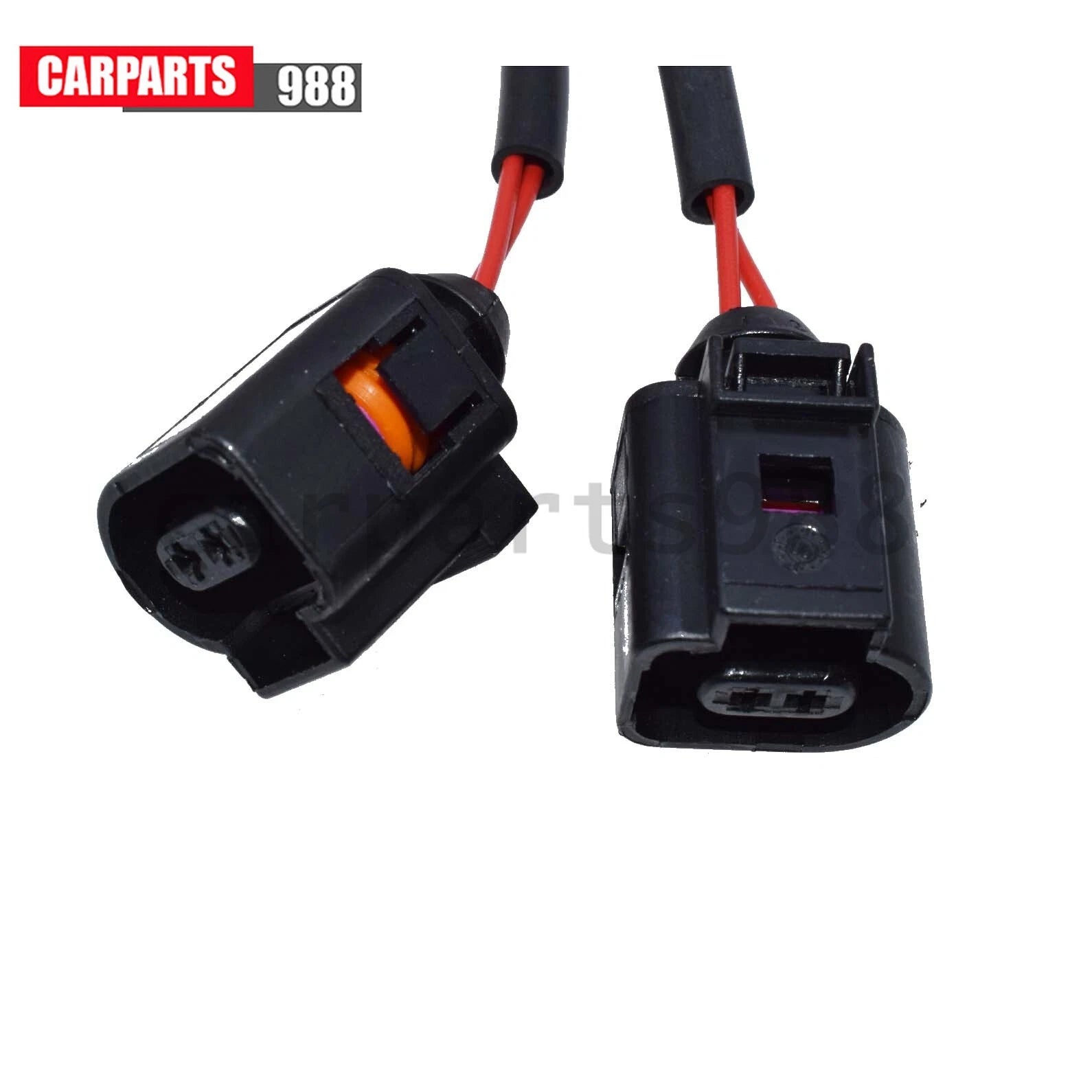 Pair Front Brake Pad Wear Sensor For VW Touareg Audi Q7 Cayenne 95561236500 6B93BC-57