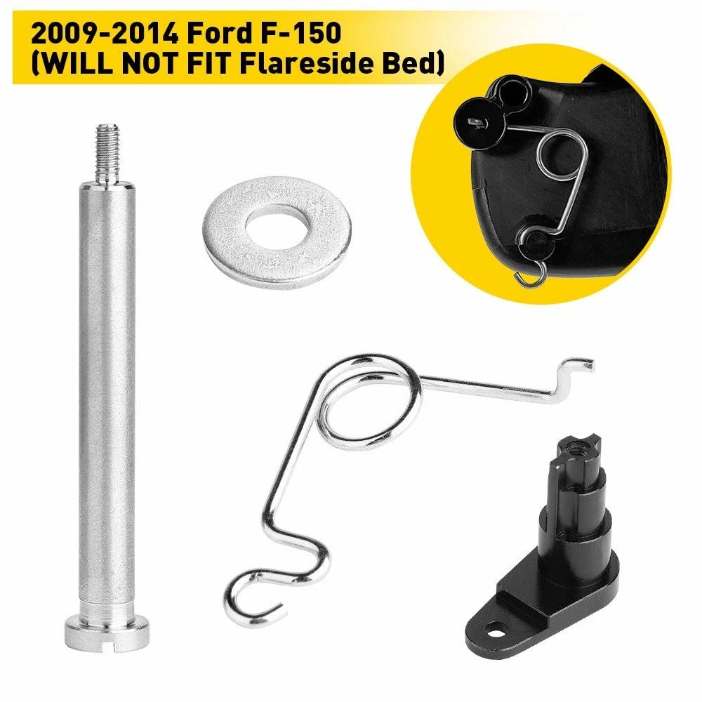 Fuel Spring&Hinge Door Pin Repair Fit 04-14 Ford F-150 Filler Neck Housing Cover 6B93BC-57
