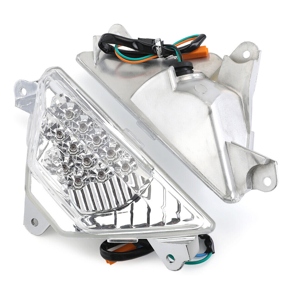 Front LED Turn Signals Light Lamp For KAWASAKI NINJA 250/300/400/650/1000 ZX6R