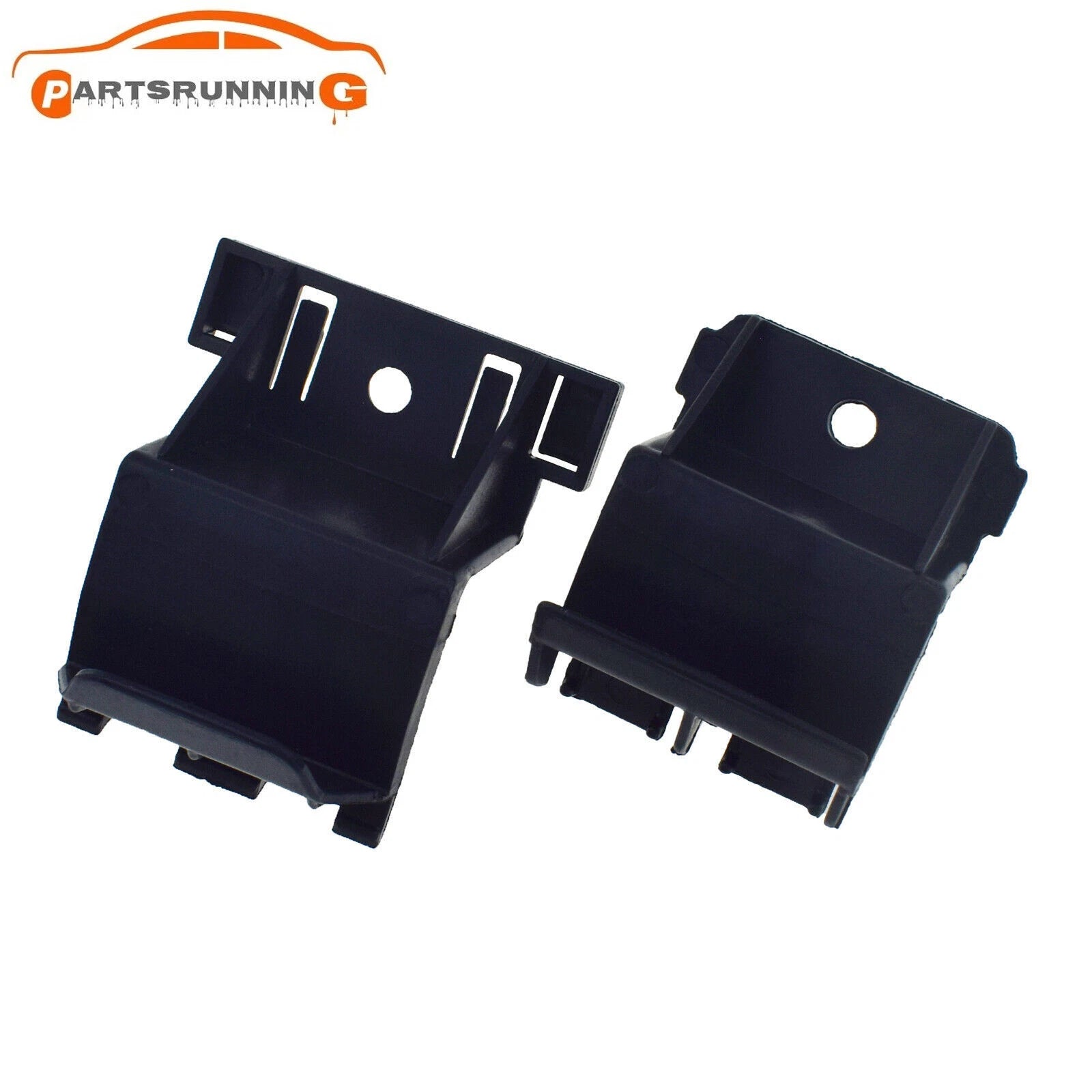 2x Front Driver & Passenger Side Bumper Bracket For 2010-2013 Mazda 3 BBM450161C 6B93BC-57