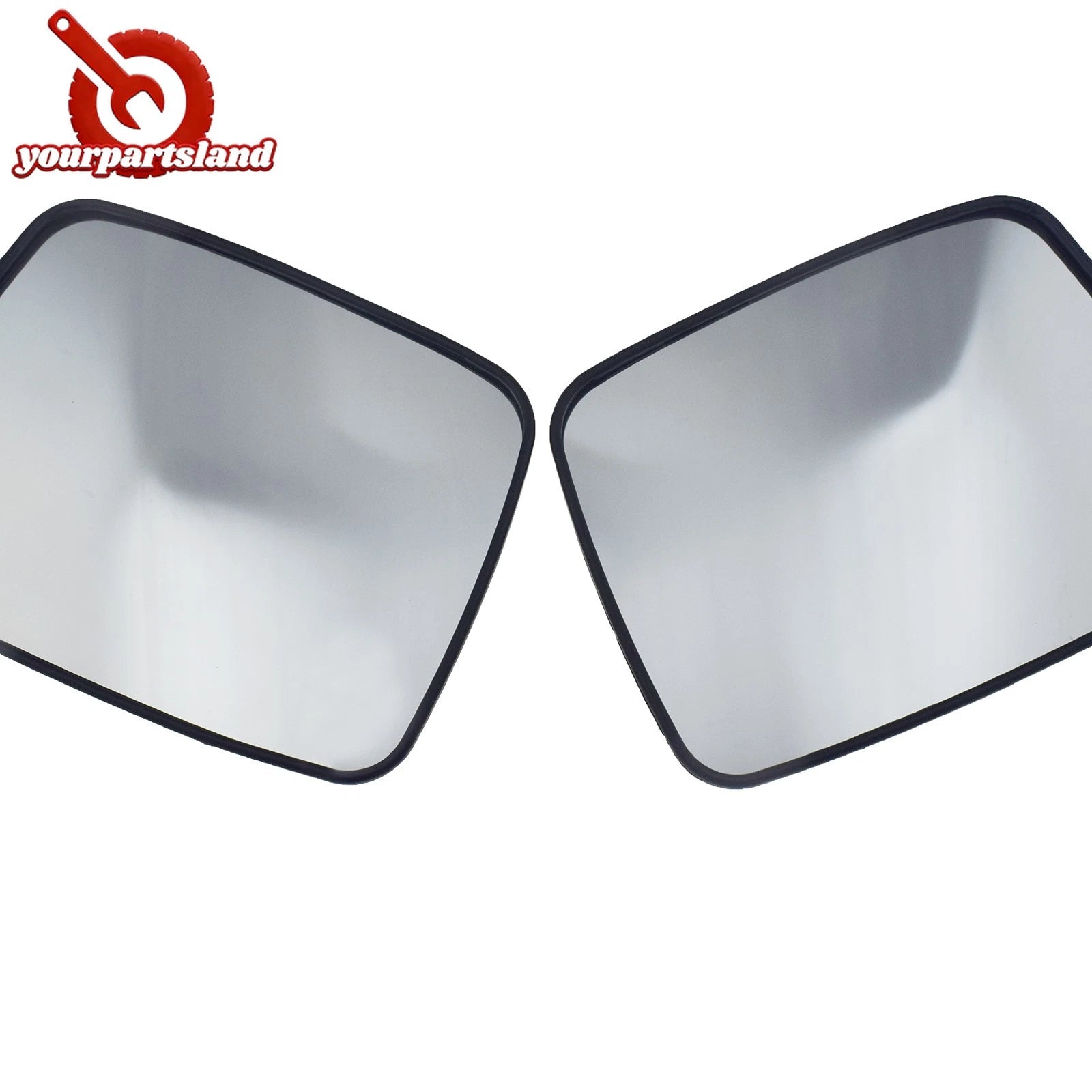 2pcs Left Right Mirror Glass Heated w/ Backing Plate for NISSAN X-TRAIL 01-07 6B93BC-57