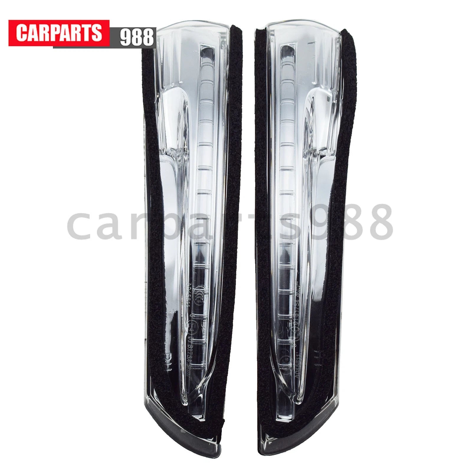 2Pcs Left Right Side LED Mirror Turn Signal Light for Kia Rondo Carens 2014-2017 6B93BC-57