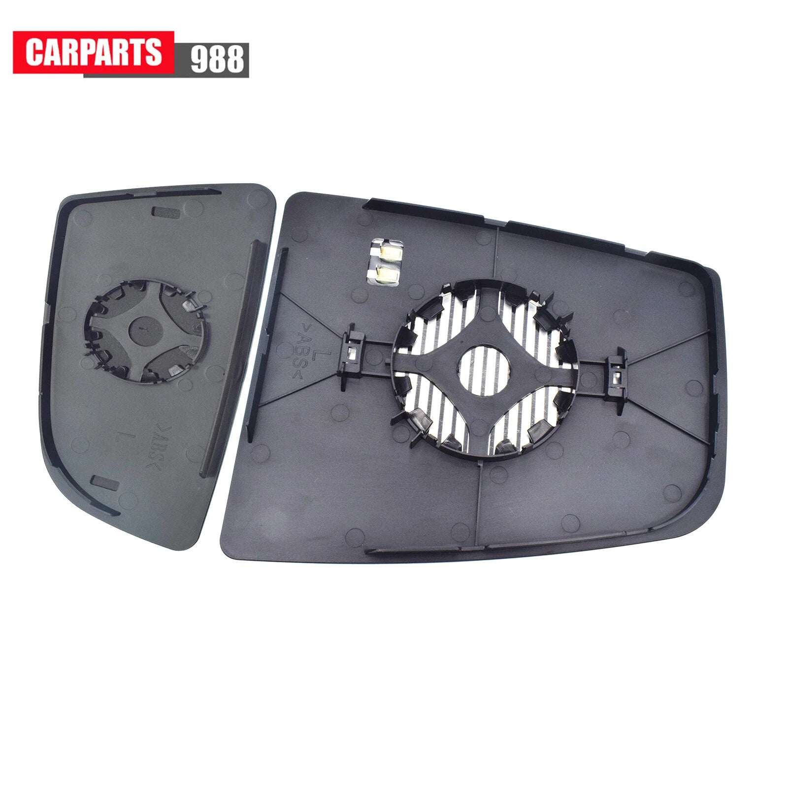 Mirror Glass Upper + Lower Left LH Side for Ford Transit Van 150 250 350 HD 6B93BC-57