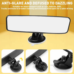 Interior Rear Car View Mirror for 1976 - 2012 Jeep CJ YJ TJ JK Wrangler 6B93BC-57