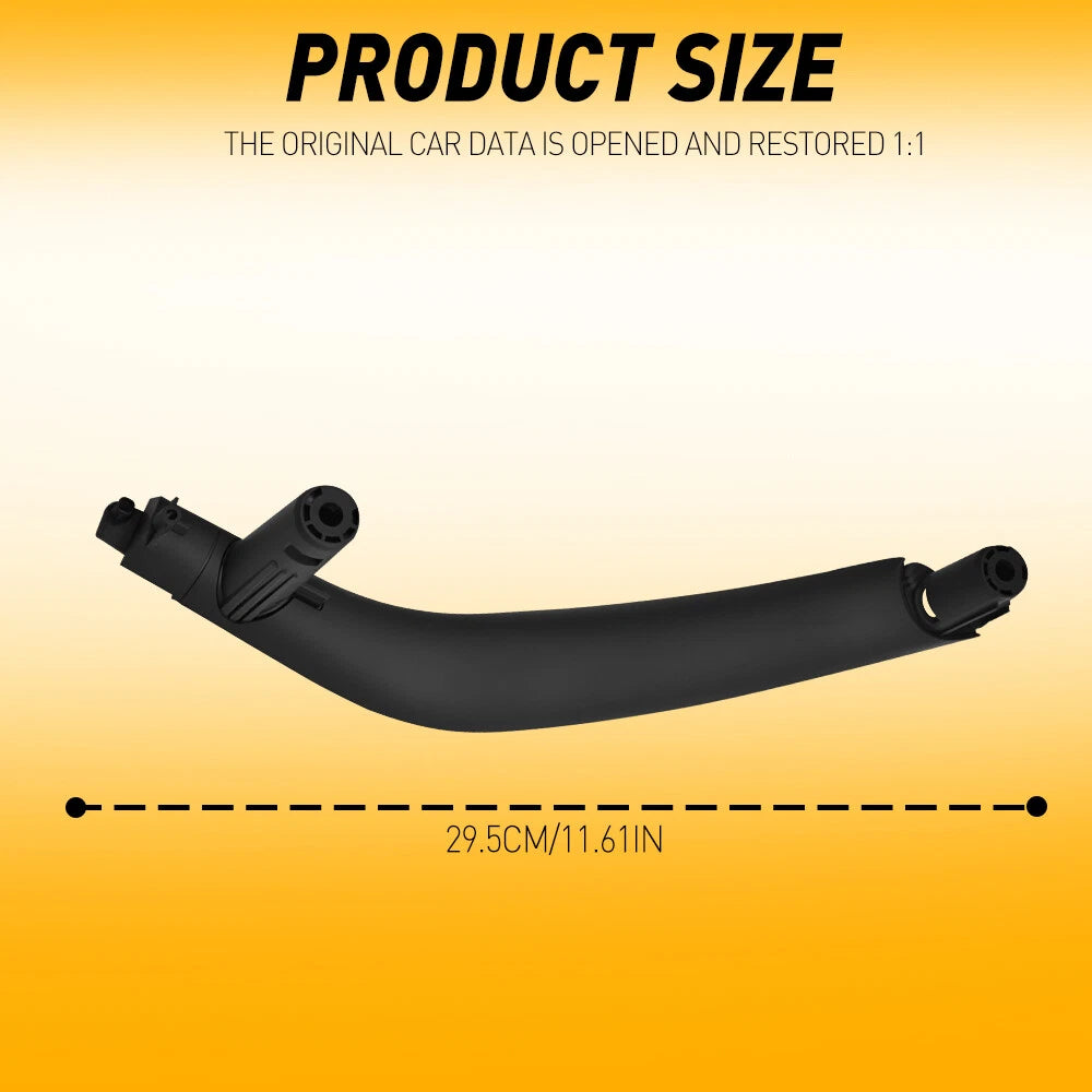 Passenger Side Black Interior Door Pull Handle for BMW X5 F15 X6 F16 2014-2018 A 6B93BC-57