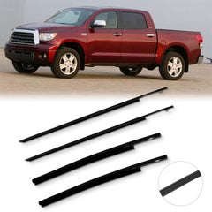 For 2007-2020 Toyota Tundra Double Cab Door Window Seal Belt Molding