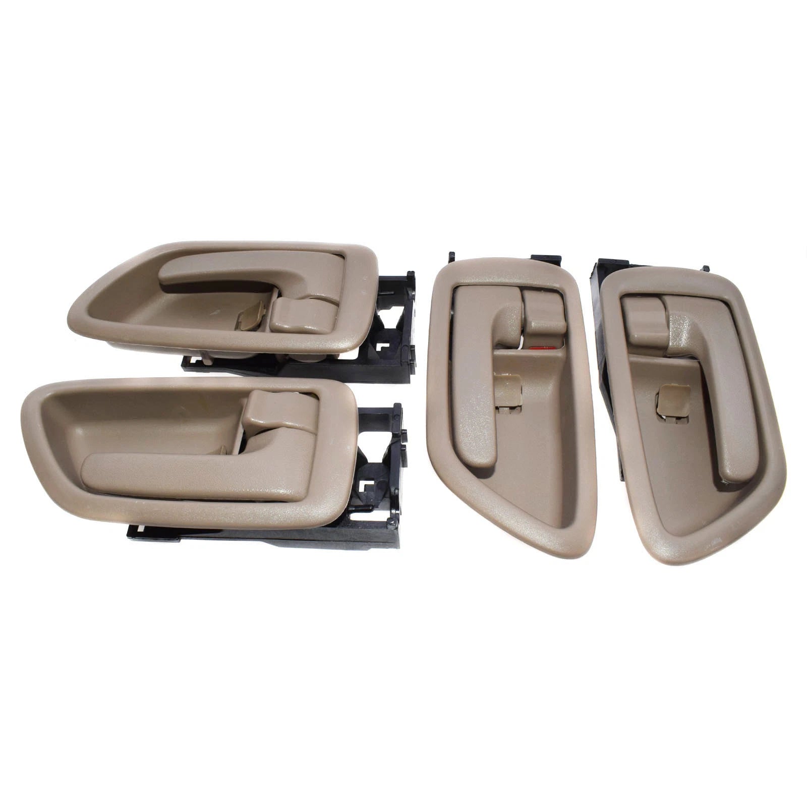 4Pcs Beige Inside Door Handle Front Rear for Toyota 2001-07 Sequoia 04-06 Tundra 6B93BC-57