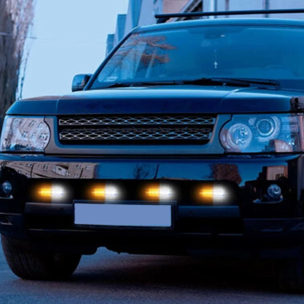 Car 10-LED Strobe Emergency Surface Lamps Mount Flashing Lights For Truck Pickup 6B93BC-57