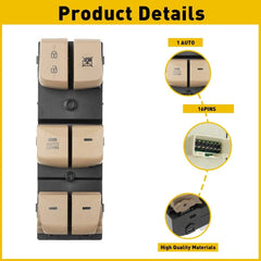 For Elantra Hyundai 2011-2015 Beige Driver Master Door Window switch 935703X000 6B93BC-57
